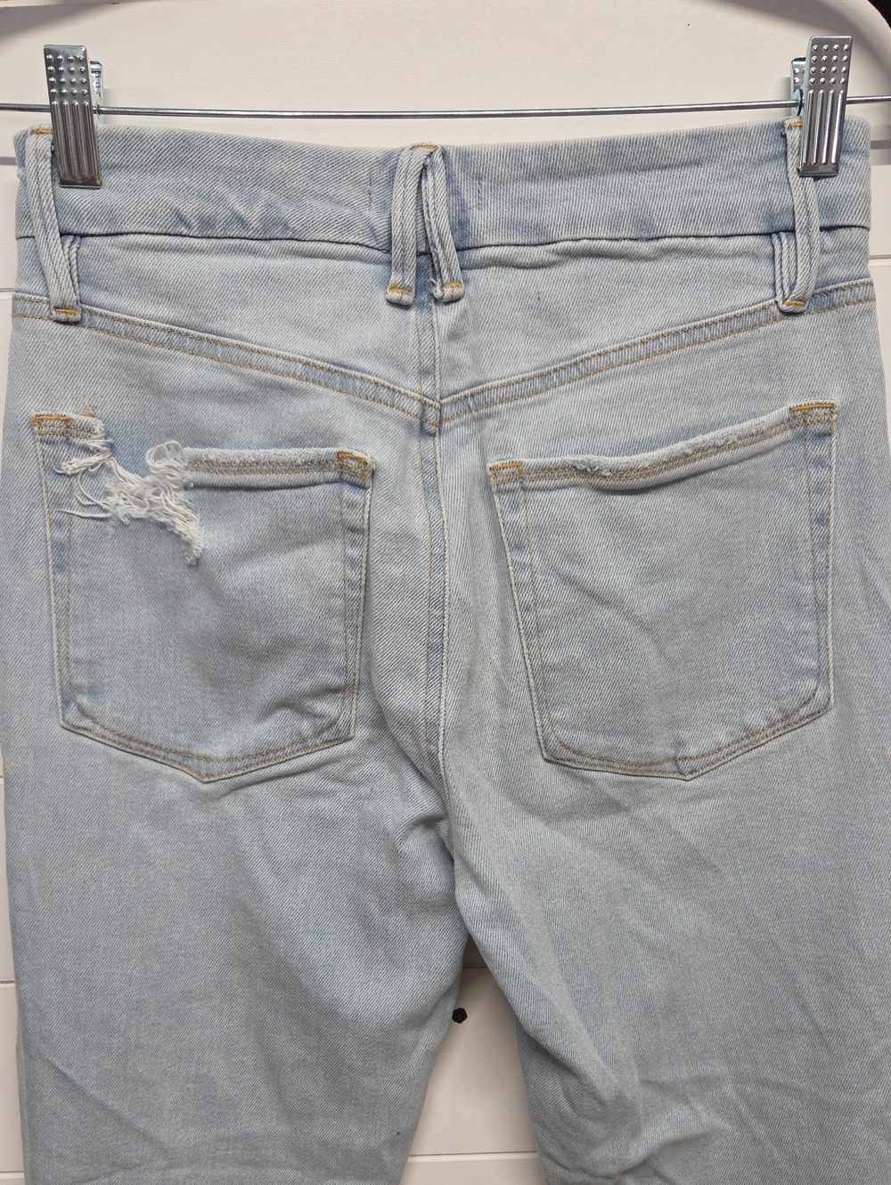 Good American Jeans Sowms Size 6 Light Denim - Picture 6 of 7